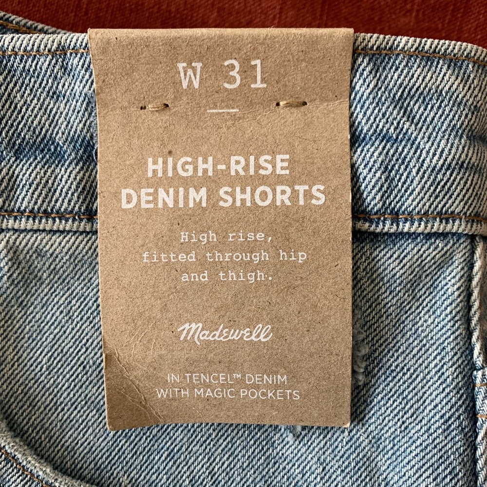 Brand new Madewell shorts
